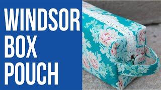 How to Make the Windsor Box Pouch with Lace Zipper