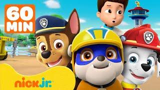 PAW Patrol |¡PAW Patrol Rubble a la Torre de Vigilancia! con Marshall | 1 Hora | Nick Jr. en Español