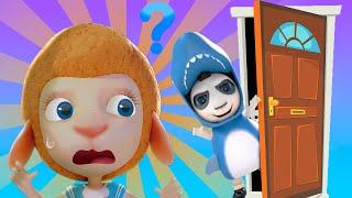 A Night Visitor. Who's Knocking On The Door? | Kids Cartoon | Dolly and Friends 3D