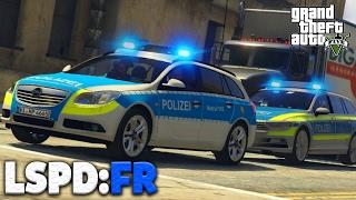 GTA 5 LSPDFR - DEUTSCHE POLIZEI IM STRESS! - Deutsch - Polizei Mod #16 [German]