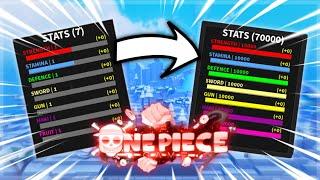 [AOPG] Best ways to farm stats* (UPD81) A one piece game