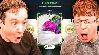 OPENING MY 10x ICON PLAYER PICK!! - FC 25 Pack Opening