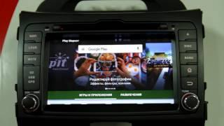 ШТАТНАЯ МАГНИТОЛА KIA SPORTAGE 3 (ANDROID 4.4.4) Incar AHR 1881