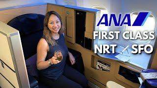 ANA First Class NRT to SFO ️  Boeing 777-300ER