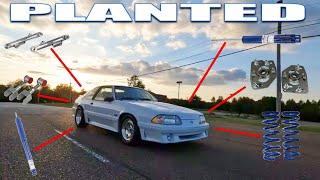 Fox body Mustang suspension done once, done right!