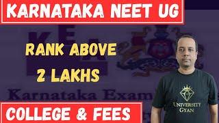 Karnataka Private Medical College NEET Cutoff | NEET UG | MBBS In Karnataka |