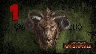 Прохождение Total War: WARHAMMER - Око за око #1 - Мы рождены, чтобы убивать! [Зверолюды]