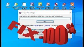 how to fix octoplus smart card note found problem 2020 | switching to license mode #octoplus