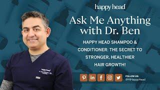 Happy Head Shampoo & Conditioner: The Secret to Stronger, Healthier Hair Growth!