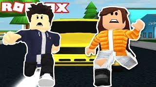 STALKER TRIES TO RUN US OVER IN ROBLOX | Robloxian Life | Funny Moments