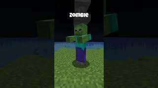 Minecraft Zombie vs Husk vs Drowned #1 #minecraft