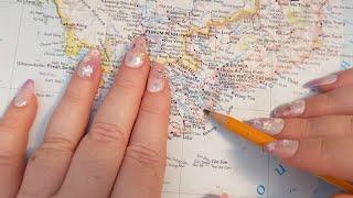 ASMR ~ Bến Tre, Vietnam History & Geography ~ Soft Spoken Map Tracing Google Earth