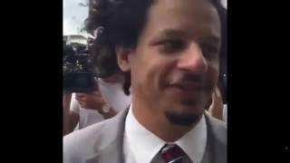 Eric Andre crashes Alex Jones speech