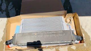 A6 C7 Darkside Development HUGE Intercooler Install and radiator cleaning. TDI Audi