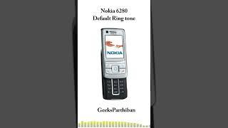 Nokia Tune Evolution - Nokia 6280 | Geeks Parthiban