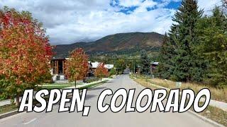 Aspen, Colorado! Drive with me through a Colorado town!