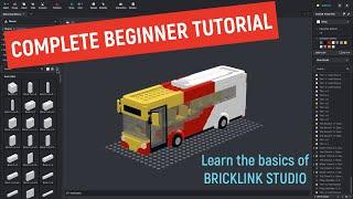 Bricklink Studio Complete Beginner Tutorial - PART 1 The Basics