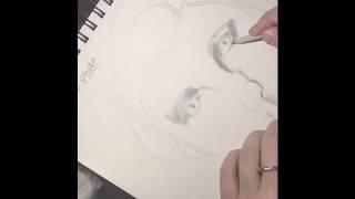 Speed Drawing of Jake Updegraff (onairjake)