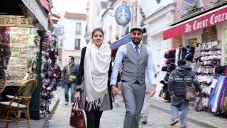 Pre Wedding Song 2016  | Indian Sikh pre wedding in Paris France  | Surjit & Kiran