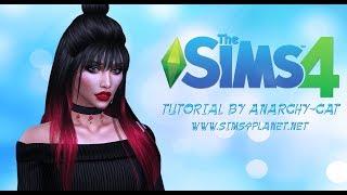 The Sims 4: Ретекстура причёсок омбре (вопрос ответ)