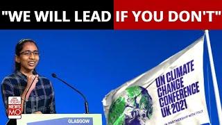 COP26 Glasgow: Vinisha Umashankar Delivers a Powerful Speech | NewsMo