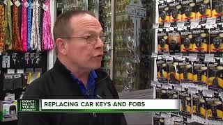 Replacing car keys and fobs