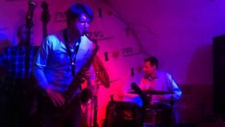 Evgeny Sivtsov (drums) & Stanislav Dolzhkov (saxophone), Jam Session @ FAQ-Cafe