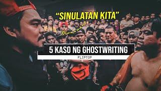 5 Kaso ng Ghostwriting sa FlipTop