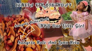 Halo Rasik - Sangria - Cake - Dessert - Tein - Selebra Cencia Nia Tinan - Happy 4th birthday Cencia