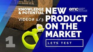 NEW PRODUCT ON THE MARKET series , let's test! OASIS® TerraBrick™ Floral Media video 1/3