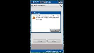 Unable to open my BOI star connect application?| User/Device status check failed?|