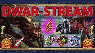  DWAR-STREAM ▶ | Колоды+ХАОТ+Фибула | Дракон за крась нежити | PvP | ДВАР | DWAR