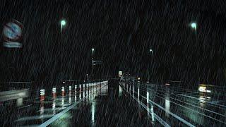 ️Highway Driving in the Rain Sound of Rain and Windshield Wiper