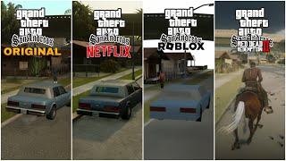 PLAYING ALL VERSIONS OF GTA SAN ANDREAS PART 3