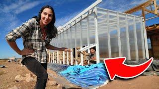 Installing DIY Vents to Help Cool Our Attached Greenhouse