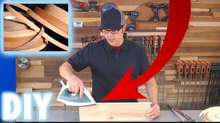 How to Apply Real Wood Edgebanding for beginners (Iron on)