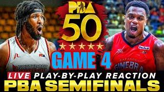 GINEBRA vs NORTHPORT │ GAME 4 SEMIS - PBA COMMISIONERS' CUP 2025 Play-by-Play Reaction & Scoreboard