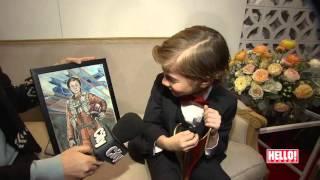 Jacob Tremblay gets a special gift from Hello! Canada