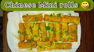 Chicken Chinese mini rolls | recipe by ASMA ki Duniya ️