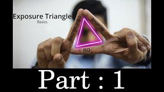 Photography Basics I Exposure Triangle - Part : 1 HINDI