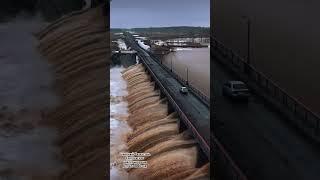 Паводок в Казахстане, водохранилище автор видео Серикбай Жаныбеков