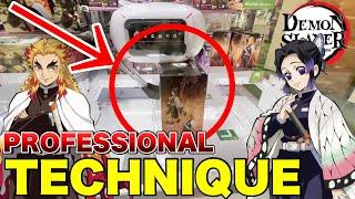 Professional Teach you! How to win Demon Slayers figures! Kimetsu no yaiba CLAW MACHINE