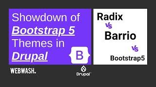 Showdown of Bootstrap 5 Themes in Drupal