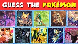 Guess The Pokémon Quiz (GEN 7)  | Can You Name Them ALL ?