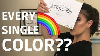 EVERY COLOR IN THE JACLYN HILL PALETTE! // Challenge!