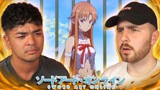 THIS SITUATION IS MESSED UP! - Sword Art Online Episode 17 & 18 REACTION + REVIEW!