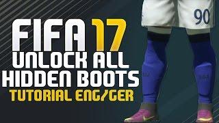 FIFA 17 HOW TO UNLOCK ALL HIDDEN BOOTS | Tutorial ENG/GER