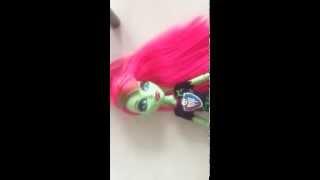 ๏̯͡๏ How to custom Как поменять цвет глаз кукле Monster High Venus McFlyTrap ๏̯͡๏