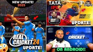 Real Cricket 24 Finally Update!  Cricket 19 Game on Android  Dream Cricket 25 IPL Update!! 