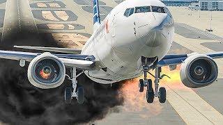 Boeing 737 Crashes Immediately After Takeoff - X-Plane 11